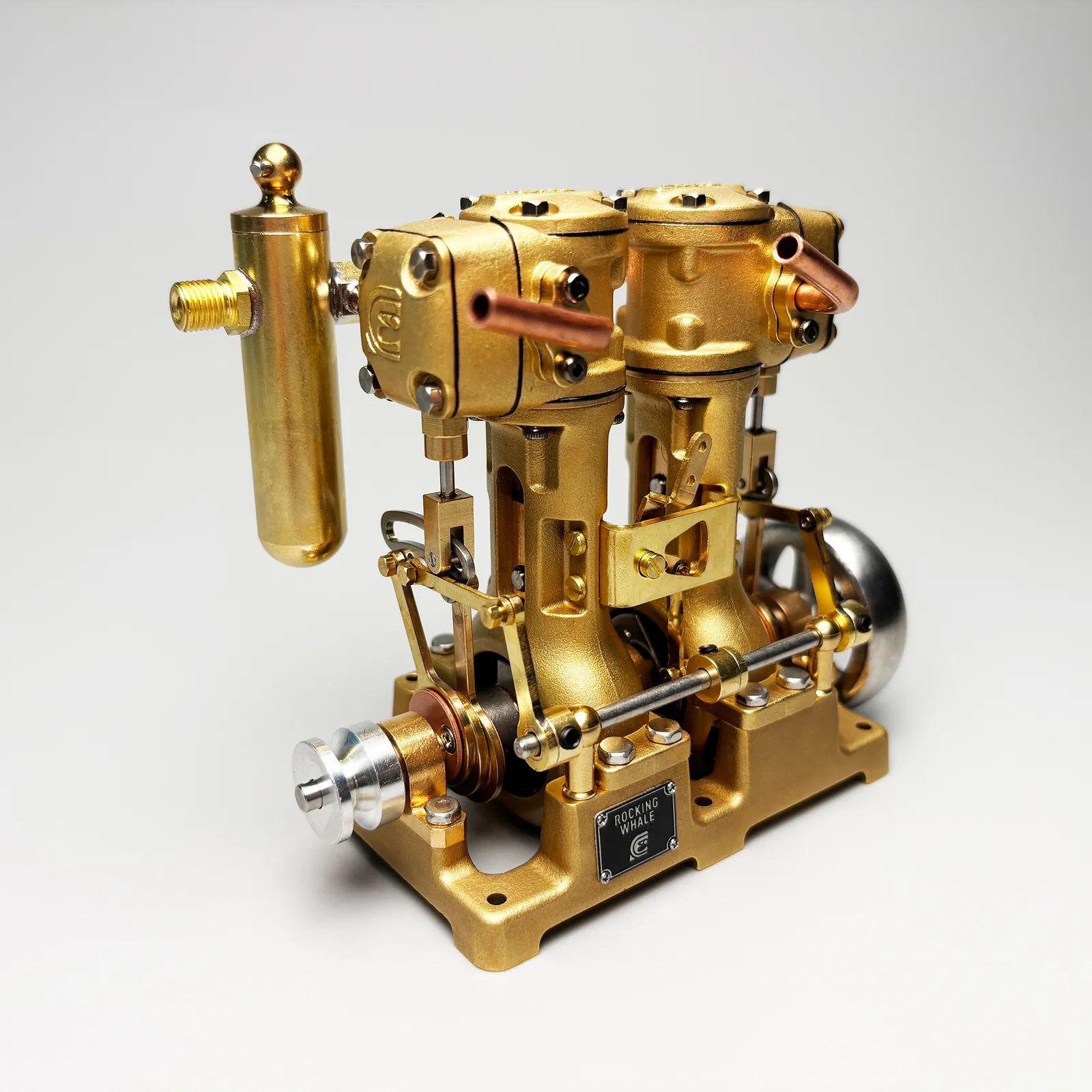 Rocking Whale L2 model steam engine